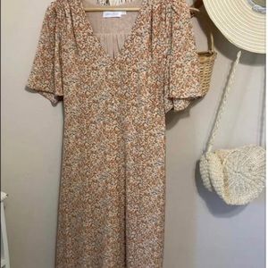 Piper and Scoot MIDI dress, Size Medium